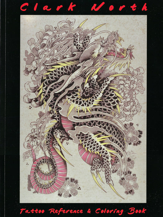 Tattoo Reference & Coloring Book